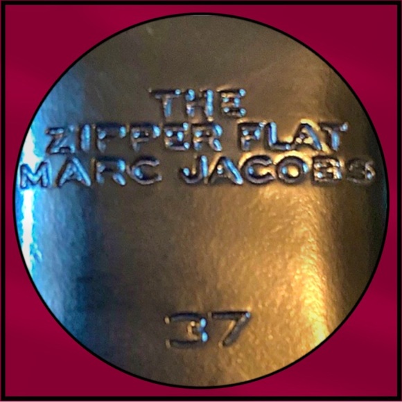 👠RARE Marc Jacobs THE ZIPPER FLAT ~ NWT - Picture 10 of 16